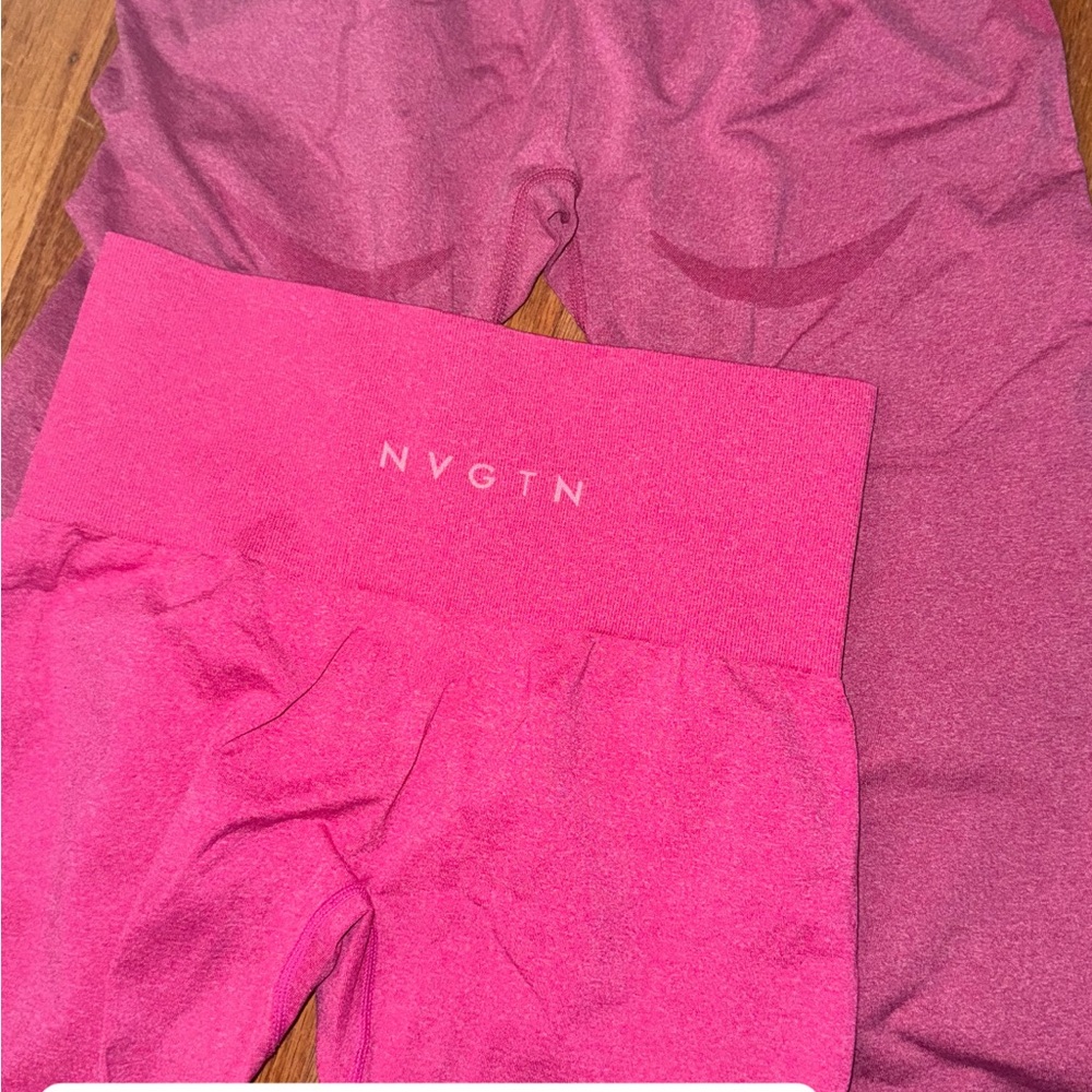 NVGTN Pink Seamless Leggings